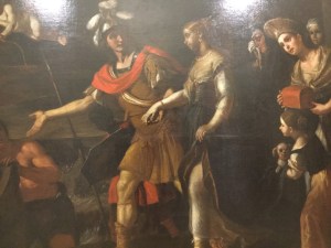 Paris i Helena Painting