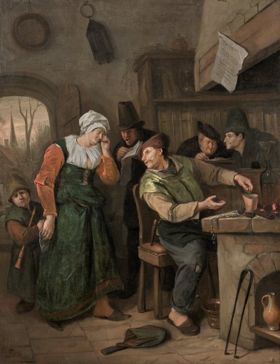 steen the alchemist and the crying wife