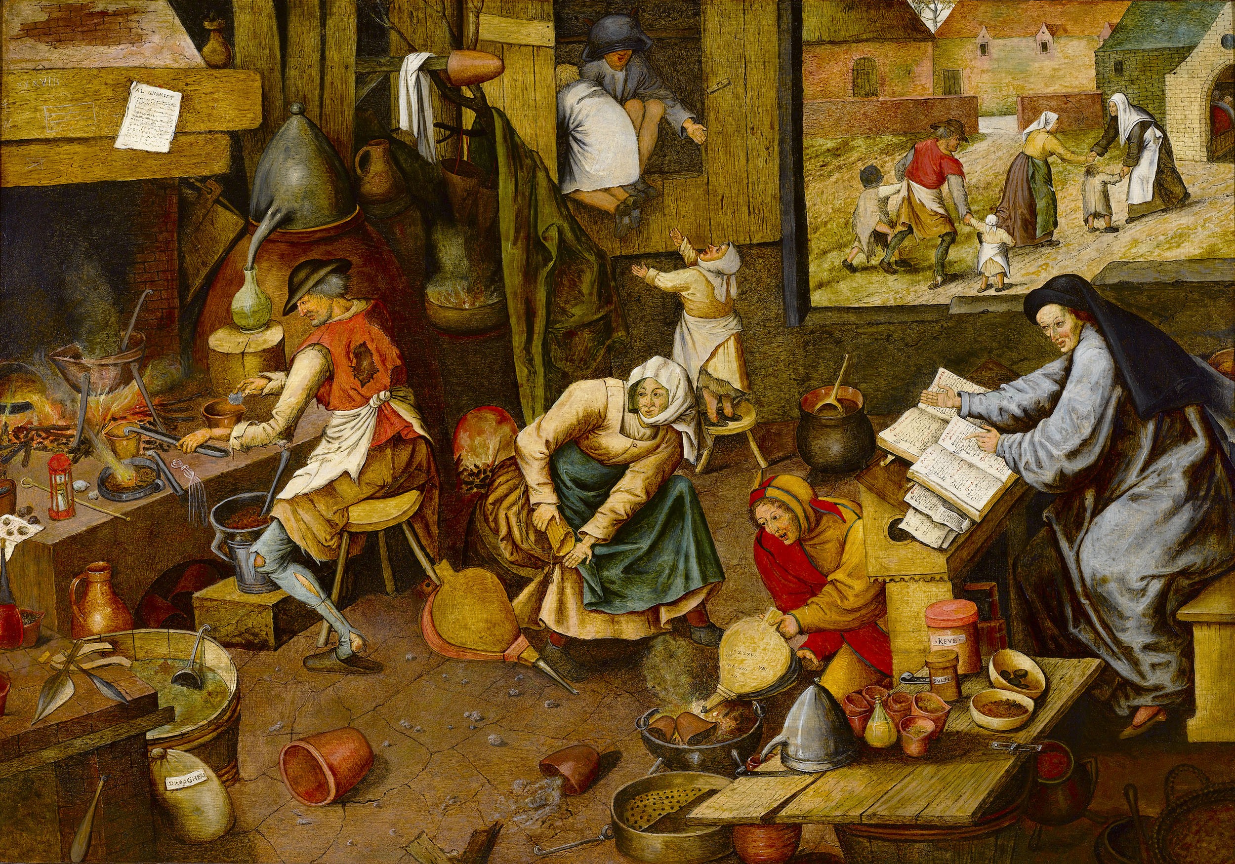the alchemist pieter brueghel