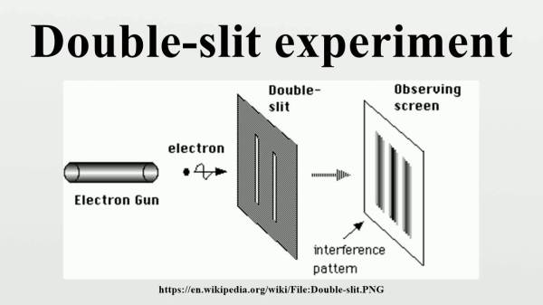 double slit experiment