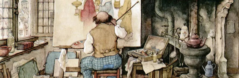 Artist’s Studio: 5 Paintings